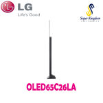 LG OLED65C26LA OLED evo 65 Inch Cinema Screen Design 4K Cinema HDR webOS22 with ThinQ AI Pixel Dimming (2022) - Image 5