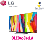 LG OLED65C26LA OLED evo 65 Inch Cinema Screen Design 4K Cinema HDR webOS22 with ThinQ AI Pixel Dimming (2022) - Image 2