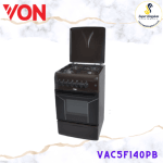 Von VAC5F140PB 4 Gas Cooker - Brown - Image 2