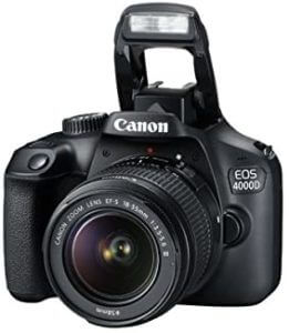 Canon EOS 4000D DSLR Camera With18-55mm -Black - Image 2