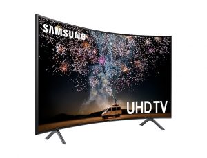 Samsung 49RU7300 Curved Smart 4K UHD TV – Black