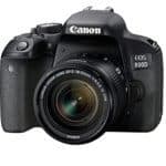 Canon EOS 800D Digital SLR with 18-55mm Lens - Black