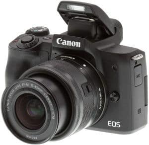 Canon EOS M50 24.1MP Mirrorless Camera with 18-55mm -Black - Image 4