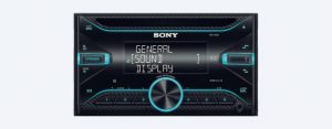 Sony WX-810UI Double Din Car Stereo (Black)
