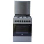 MIKA Standing Cooker, 60cm X 60cm, 3+1, Electric Oven, Kircili Grey