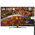 LG 65UP8150 65'' UHD 4K Active HDR WebOS Smart With ThinQ AI - 2021