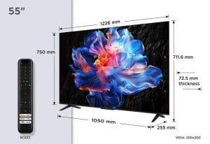 TCL 55V6C Direct LED TV, 4K HDR TV, Smart TV Powered by Google TV best price in Nairobi Kenya.