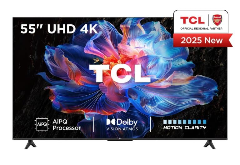 TCL 55V6C Direct LED TV, 4K HDR TV, Smart TV Powered by Google TV best price in Nairobi Kenya.