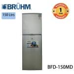 Bruhm BFD-150MD, Double Door Refrigerator, 138 Litres