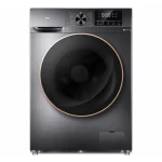 TCL C2110WDG front load washing machine front view with digital control panel