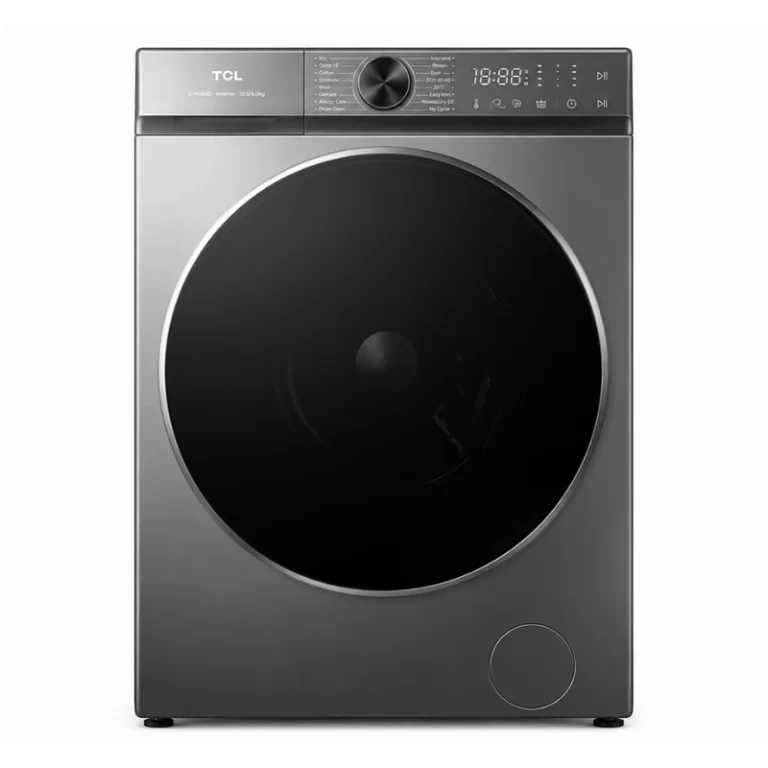 TCL C510WDG washer dryer front view with digital control panel