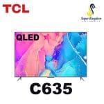 TCL 65C635 65'' QLED Smart UHD 4K (Google TV) Frameless LED TV - 2022