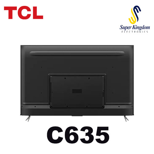 TCL 65C635 65” QLED Smart UHD 4K (Google TV) Frameless LED TV – 2022