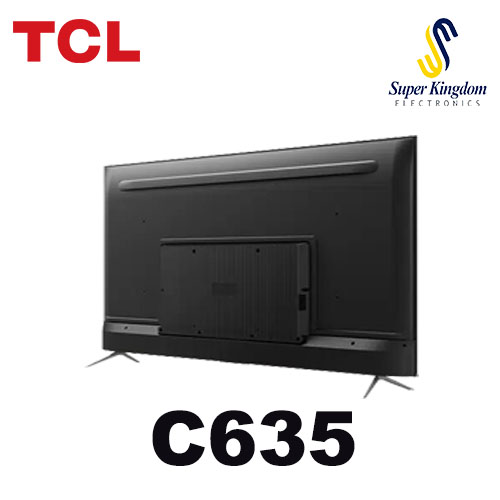 TCL 55C635 55” QLED Smart UHD 4K (Google TV) Frameless LED TV – 2022