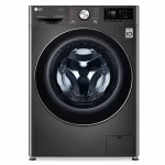 LG F4R5VGG2E 9kg 5kg black front load washer dryer with AI DD Steam and digital controls