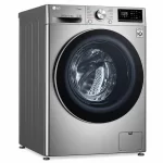 LG F4R5VYG2P 9kg silver front load washing machine with Steam and Inverter Direct Drive