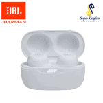 JBL Live Free NC+ - True Wireless in-Ear Noise Cancelling Bluetooth Headphones with Active Noise Cancelling - White - Image 2