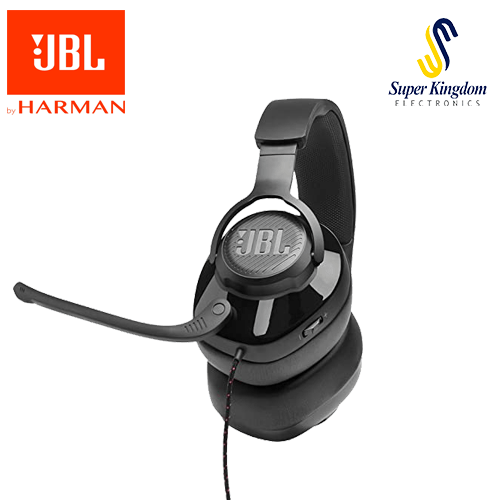JBL Quantum 300 – Wired Over-Ear Gaming Headphones with JBL Quantum Engine Software – Black