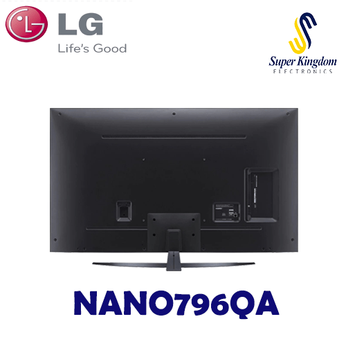 LG 75NANO796QA 75 Inch NANO79 series 4k Ultra HD Cinema Screen Design WebOS ThinQ – Black