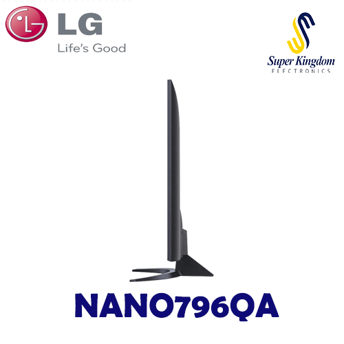 LG 75NANO796QA 75 Inch NANO79 series 4k Ultra HD Cinema Screen Design WebOS ThinQ – Black