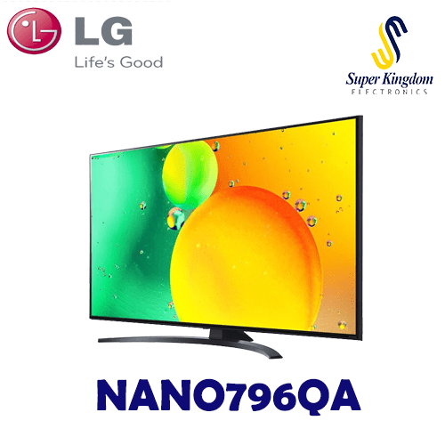 LG 65NANO796QA 65 Inch NANO79 series 4k Ultra HD Cinema Screen Design WebOS ThinQ – Black