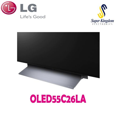 LG OLED55C26LA OLED evo 55 Inch Cinema Screen Design 4K Cinema HDR webOS22 with ThinQ AI Pixel Dimming (2022)