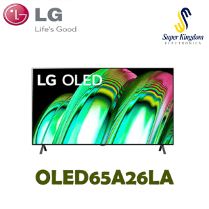 LG OLED65A26LA 65 Inch TV With 4K Active HDR Cinema Screen Design (2022)