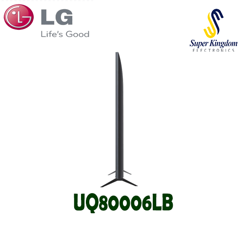 LG 75UQ80006 UHD 4K 75 Inch Cinema Screen Design With Active HDR WebOS Smart AI ThinQ (2022)