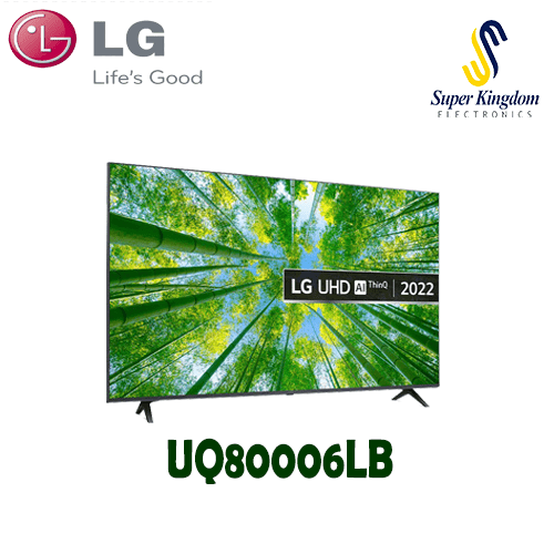 LG 70UQ80006 UHD 4K 70 Inch Cinema Screen Design With Active HDR WebOS Smart AI ThinQ (2022)