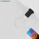 Powerology white USB-A to Lightning cable charging iPhone fast Nairobi Kenya