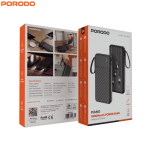 Porodo PDPBJ33 10000mAh power bank packaging box with product details.