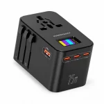 Powerology universal charger 4-port fast charging with real-time power display