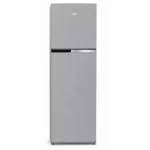 Beko RDNT271I50S double door fridge front view in stainless steel finish
