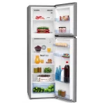 Beko RDNT271I50S double door fridge open interior with NeoFrost technology and food storage