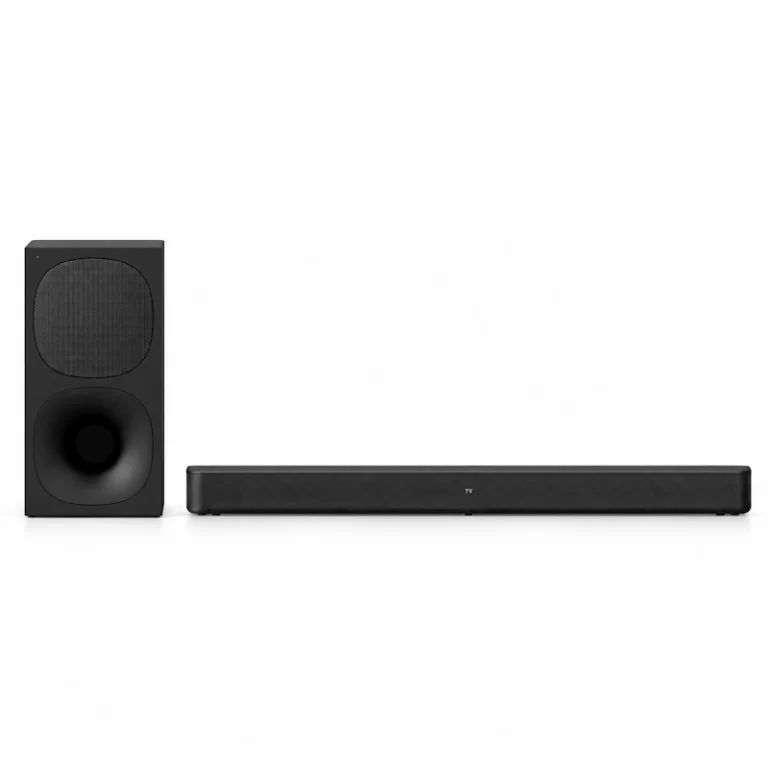 Sony HT-S400 2.1 channel soundbar system with wireless subwoofer front view