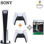 PlayStation 5 Console Standard Version 825GB With An Extra Controller & EA SPORTS FC24