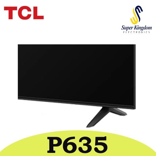 TCL 43P635 43” Smart UHD 4K With HDR Google TV Frameless – 2022