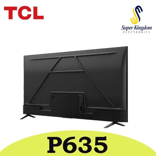 TCL 65P635 65” Smart UHD 4K With HDR Google TV Frameless – 2022