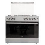 VON Cooker VAC9FH50WX 5 Gas with wide oven - Semi inox