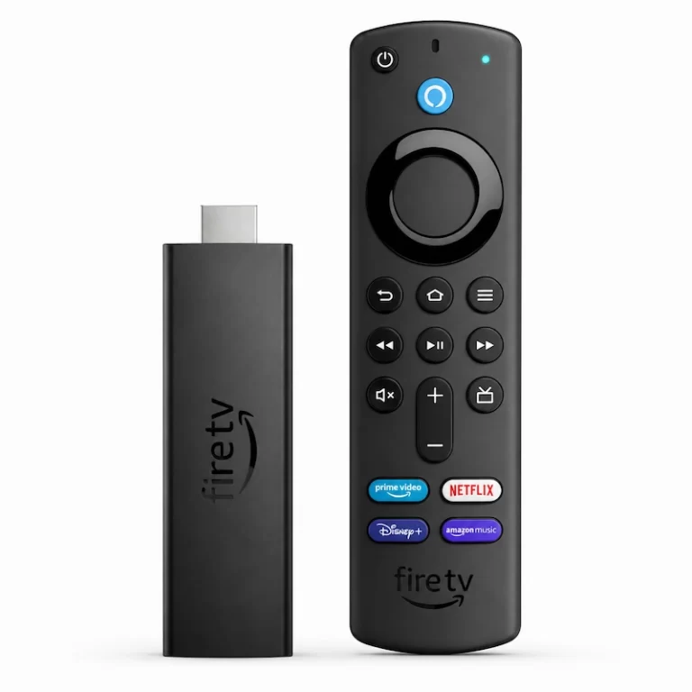 Amazon Fire TV Stick 4K with Alexa Voice Remote front view