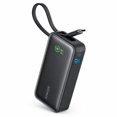Anker Nano Power Bank A1259 retail packaging shown from front angle