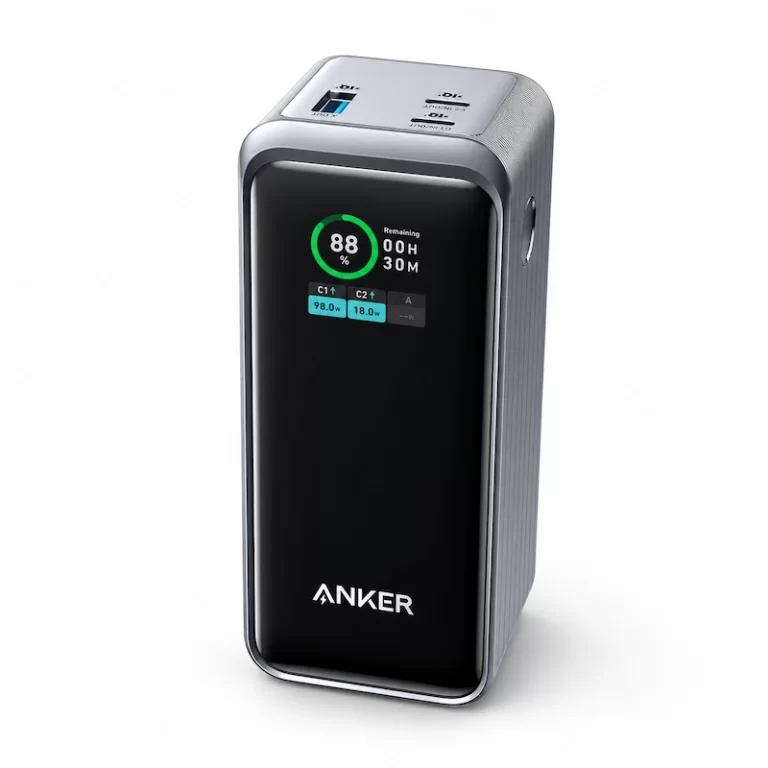 Anker Prime 20000mAh power bank 200W smart display fast charging