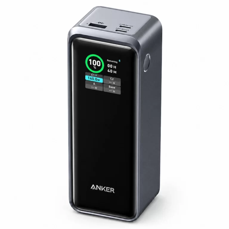 Anker Prime 27,650mAh 250W Power Bank with smart display and charging ports