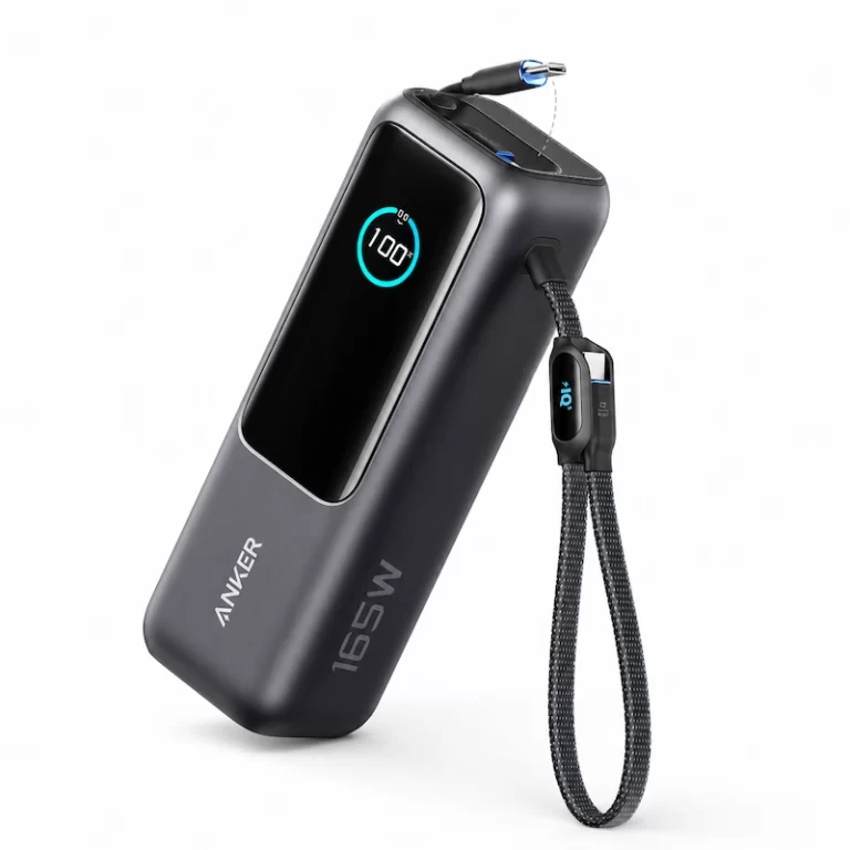 Anker 25000mAh power bank 165W with retractable USB-C cable