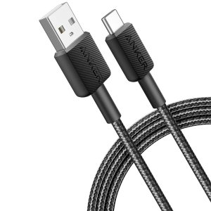 Anker 322 (6 ft, braided) USB‑A to USB‑C Cable (model A81H6H11) Best Price in Nairobi Kenya.