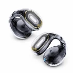 Soundcore C30i earbuds close-up showing driver and ear hook design