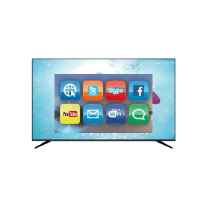 EEFA D55N218US- 55 inch Smart Andriod Frameless TV – Black.