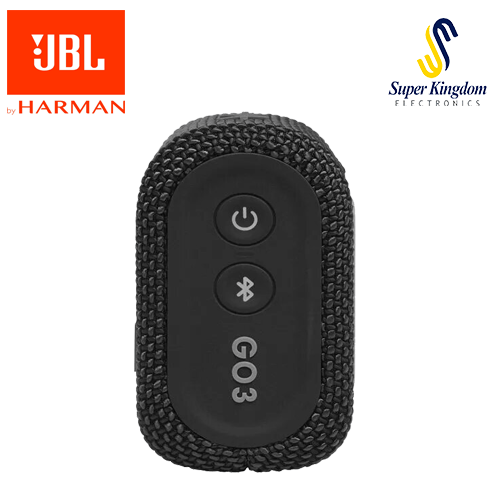 JBL Go 3 Portable Speaker with Bluetooth, Built-in Battery, Waterproof and Dustproof
