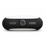 JBL Horizon 3 black clock radio top view showing control buttons, rotary dial and integrated ambient light