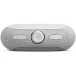 JBL Horizon 3 grey clock radio top view showing rotary control dial, Bluetooth, radio and light buttons